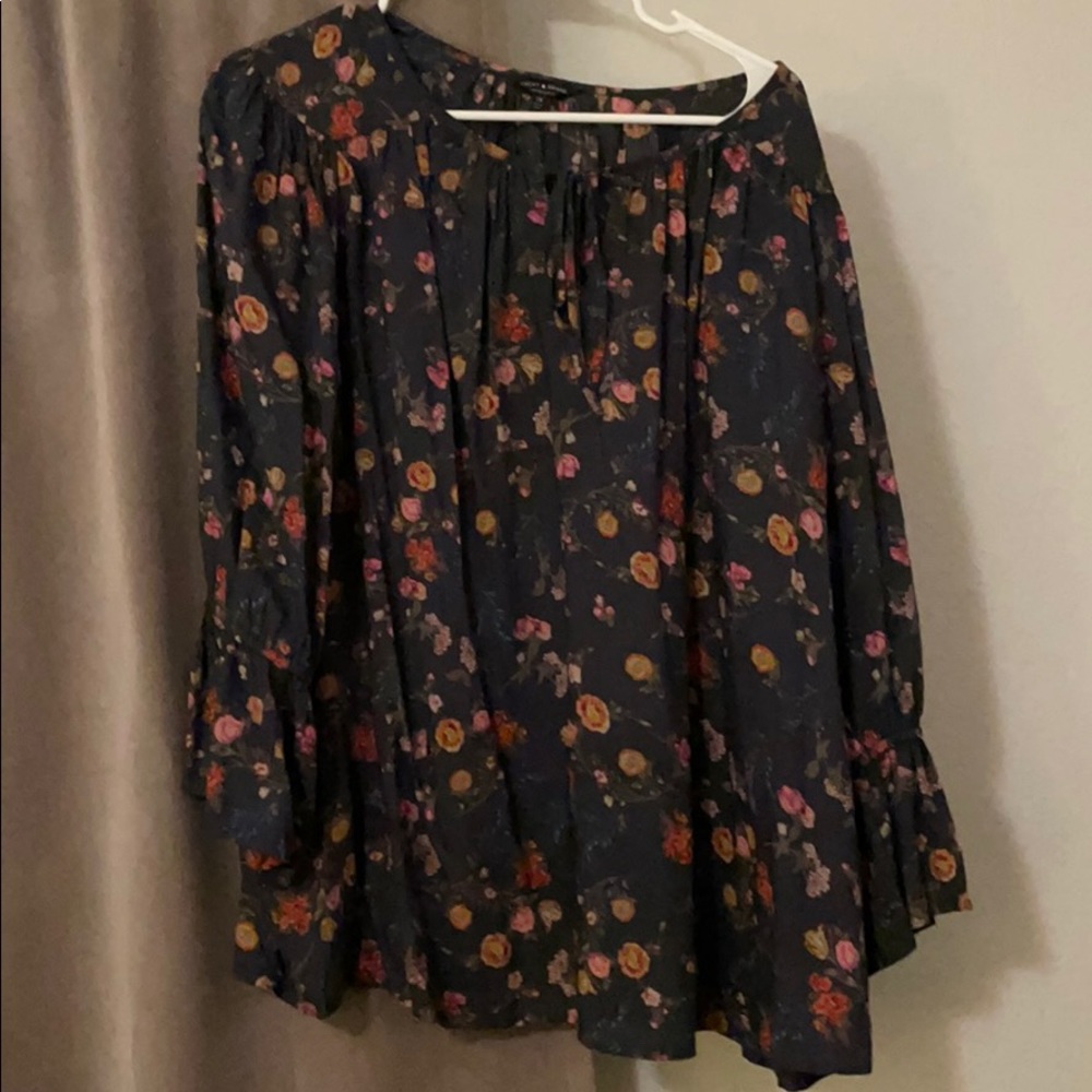 Lucky Brand Peasant blouse